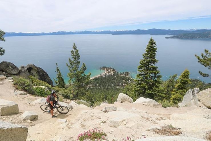 Flume Trail Lake Tahoe Biking