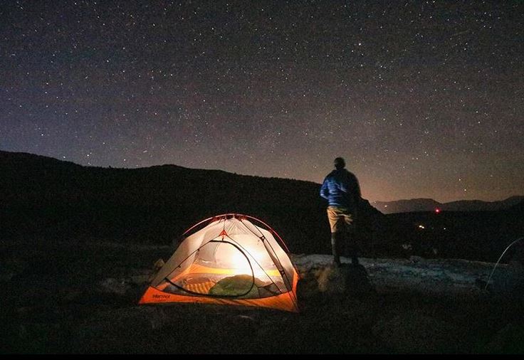 Lake Tahoe Camping Night Photography
