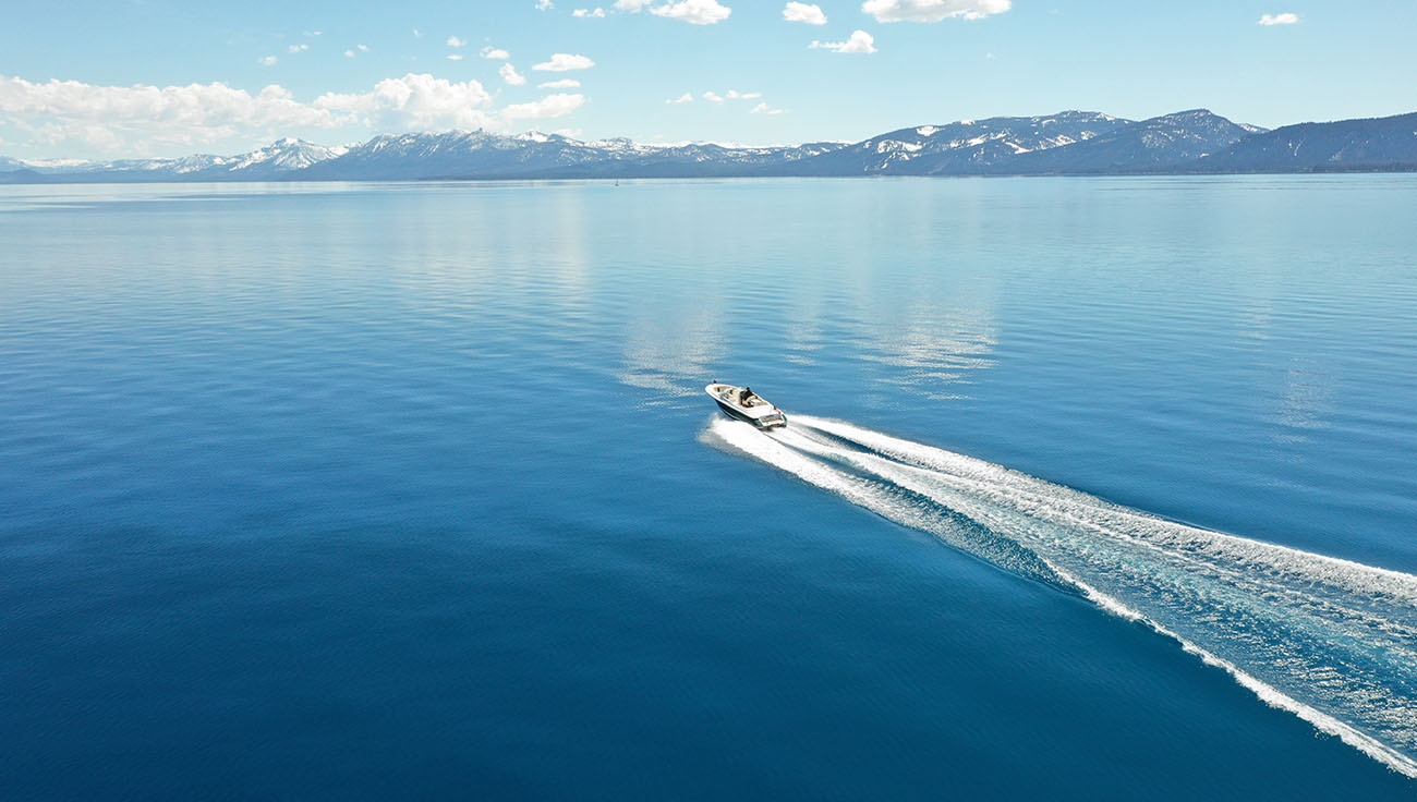 Boat Tahoe | Chris Craft Launch 25 | Lake Tahoe's Best Boat Tour
