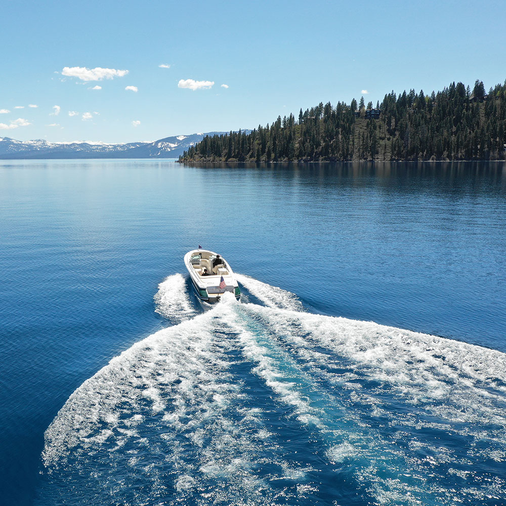 Boat Tahoe | Chris Craft Launch 25 | Lake Tahoe | Boat Charter Tours